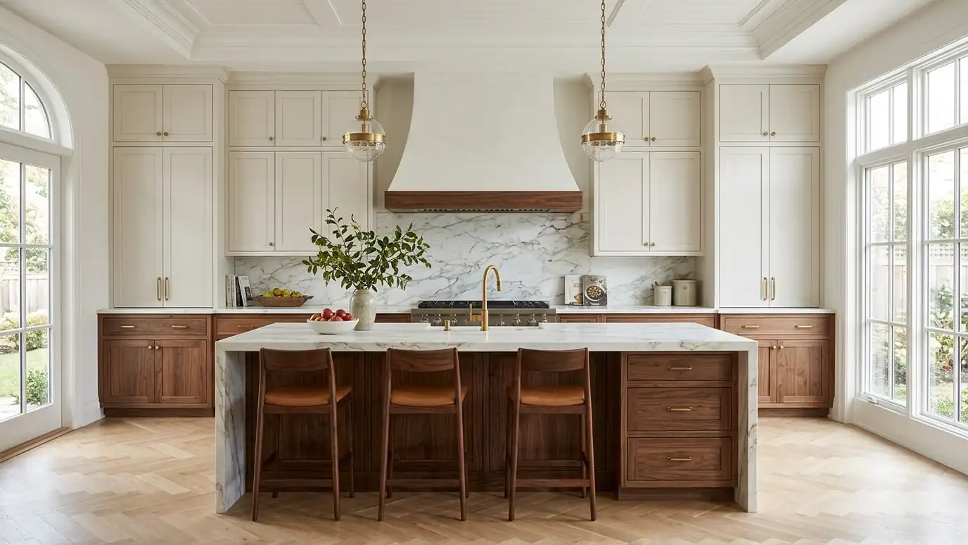 A remodeled kitchen in a Green Hills, Tennessee home