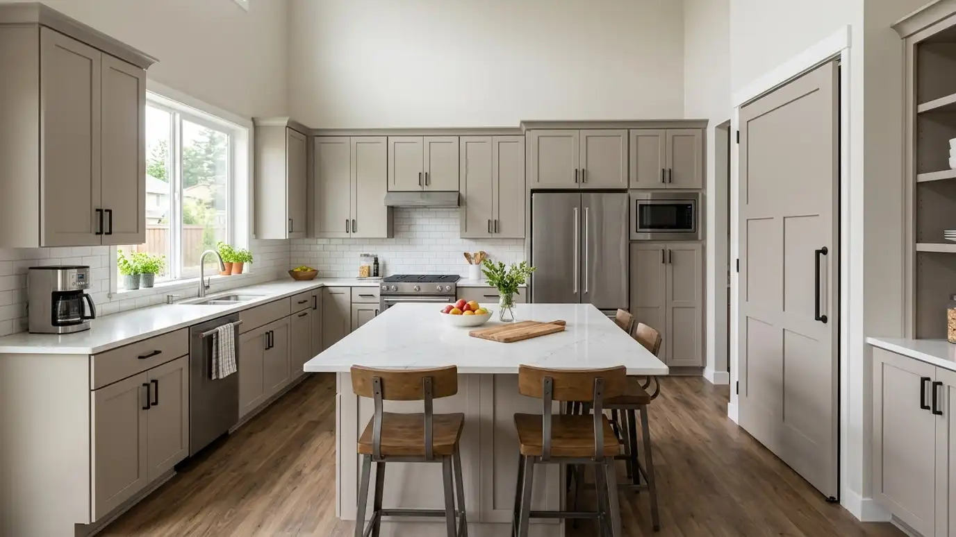 A remodeled kitchen in a La Vergne, Tennessee home