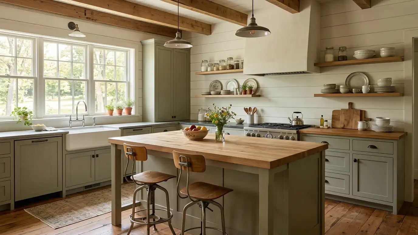 A remodeled kitchen in a Lebanon, Tennessee home
