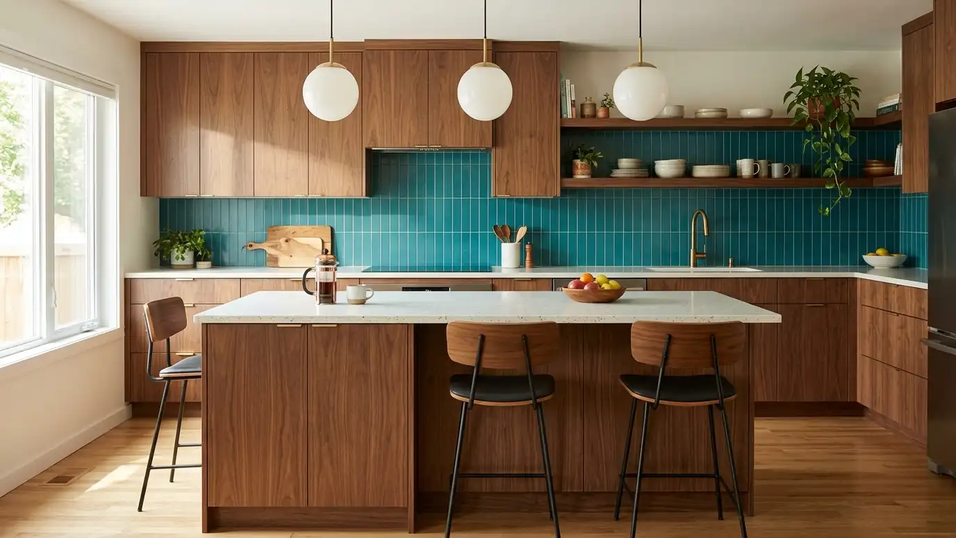 A remodeled kitchen in a Madison, Tennessee home