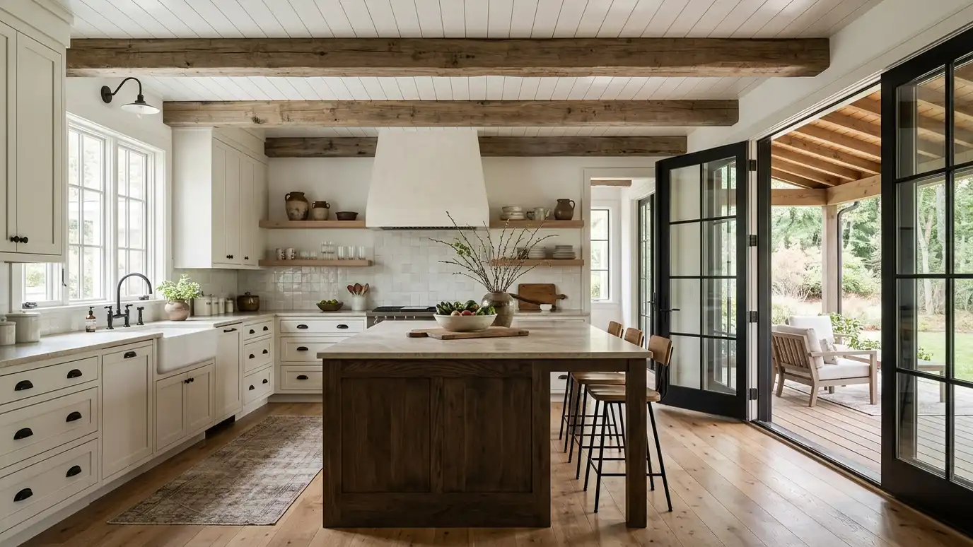 A remodeled kitchen in a Thompsons Station, Tennessee home