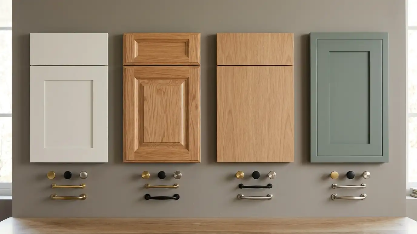 Cabinet Door Styles and Hardware Guide: Shaker, Flat and Inset explained for Nashville and Middle Tennessee