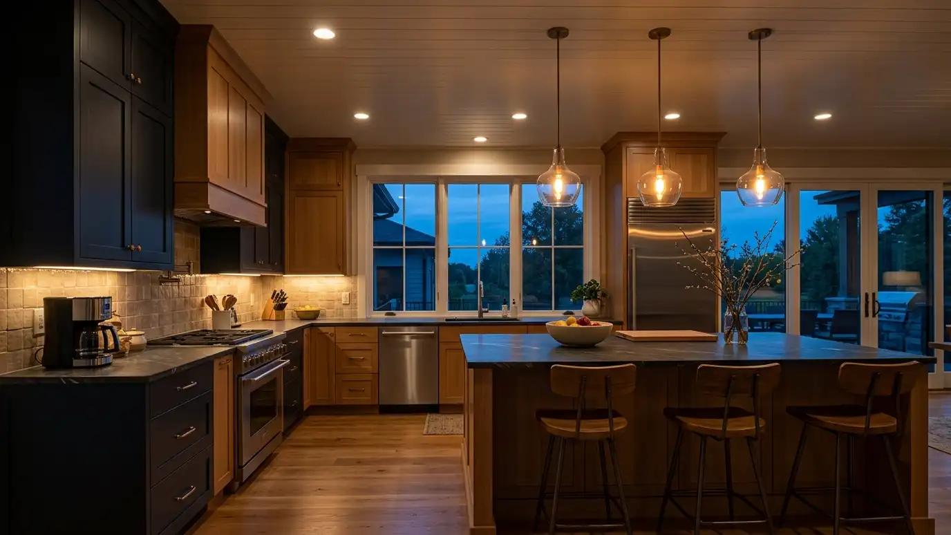 Kitchen Lighting Design and Installation in Nashville and Middle Tennessee