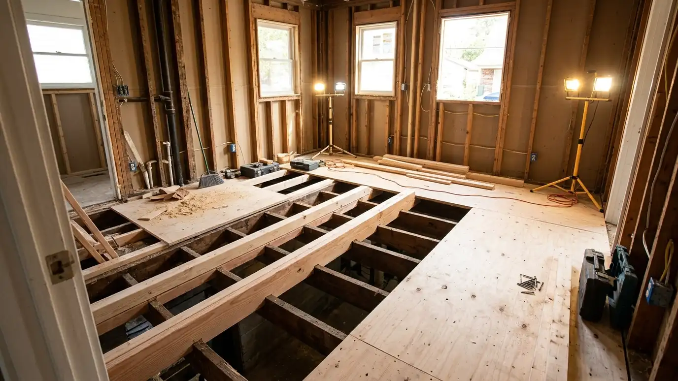 Subfloor and Structural Repair in Nashville and Middle Tennessee